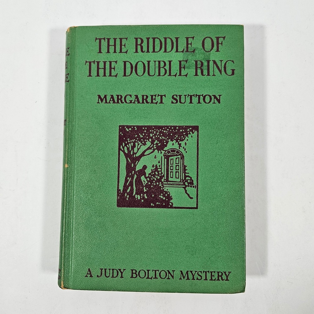 Judy Bolton The Riddle of the Double Ring Margaret Sutton 1937 Hardcover Mystery